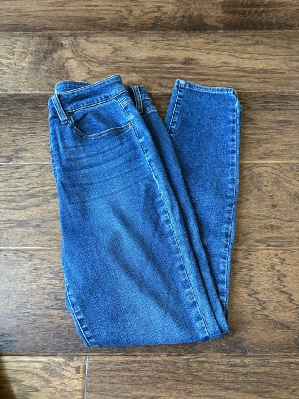 pistola Classic High-Rise Skinny Jeans in Blue Wash